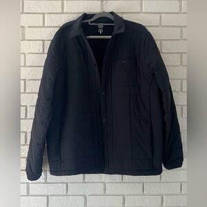 Under Armour Quilted Shacket Jacket Men’s XL Black Insulated